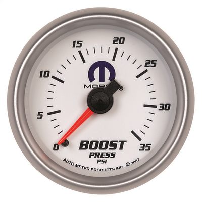 Auto Meter MOPAR Mechanical Boost Gauge - 880025